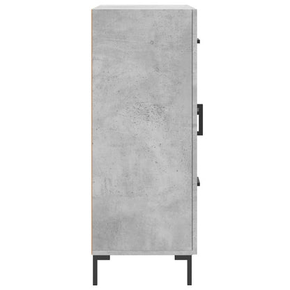 Sideboard Betongrau 69,5x34x90 cm Holzwerkstoff - Pazzar.ch