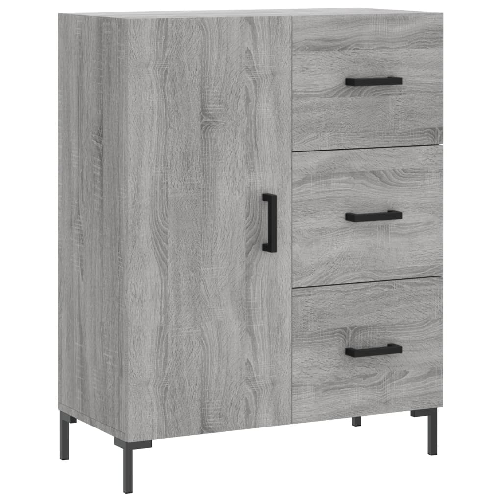 Sideboard Grau Sonoma 69,5x34x90 cm Holzwerkstoff - Pazzar.ch