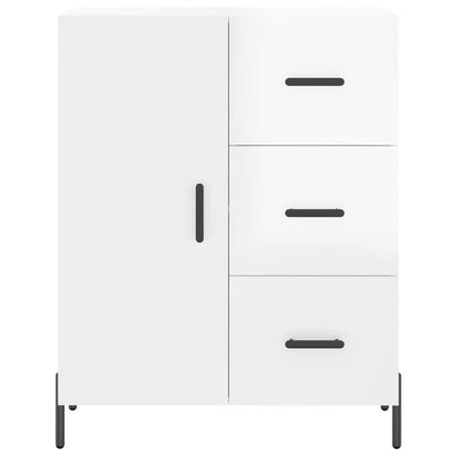 Sideboard Hochglanz-Weiß 69,5x34x90 cm Holzwerkstoff - Pazzar.ch