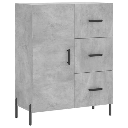 Sideboard Betongrau 69,5x34x90 cm Holzwerkstoff - Pazzar.ch