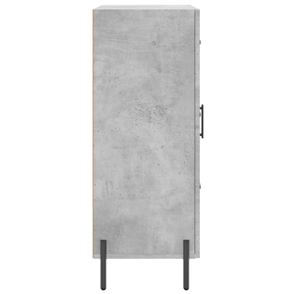 Sideboard Betongrau 69,5x34x90 cm Holzwerkstoff - Pazzar.ch