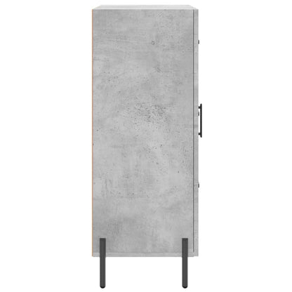 Sideboard Betongrau 69,5x34x90 cm Holzwerkstoff - Pazzar.ch