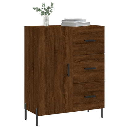 Sideboard Braun Eichen-Optik 69,5x34x90 cm Holzwerkstoff - Pazzar.ch