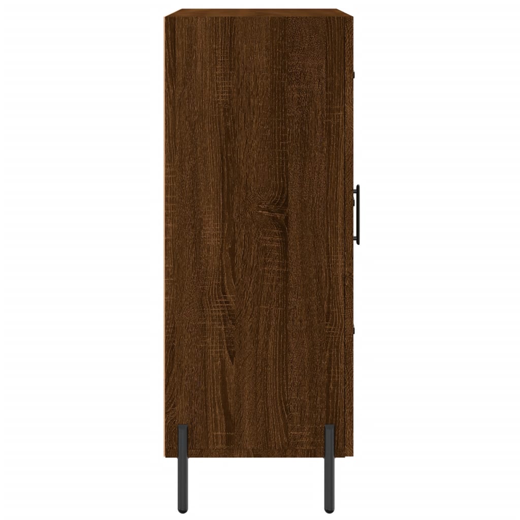 Sideboard Braun Eichen-Optik 69,5x34x90 cm Holzwerkstoff - Pazzar.ch