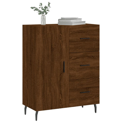 Sideboard Braun Eichen-Optik 69,5x34x90 cm Holzwerkstoff - Pazzar.ch