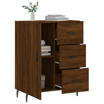 Sideboard Braun Eichen-Optik 69,5x34x90 cm Holzwerkstoff - Pazzar.ch