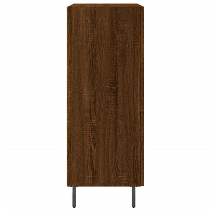 Sideboard Braun Eichen-Optik 69,5x34x90 cm Holzwerkstoff - Pazzar.ch