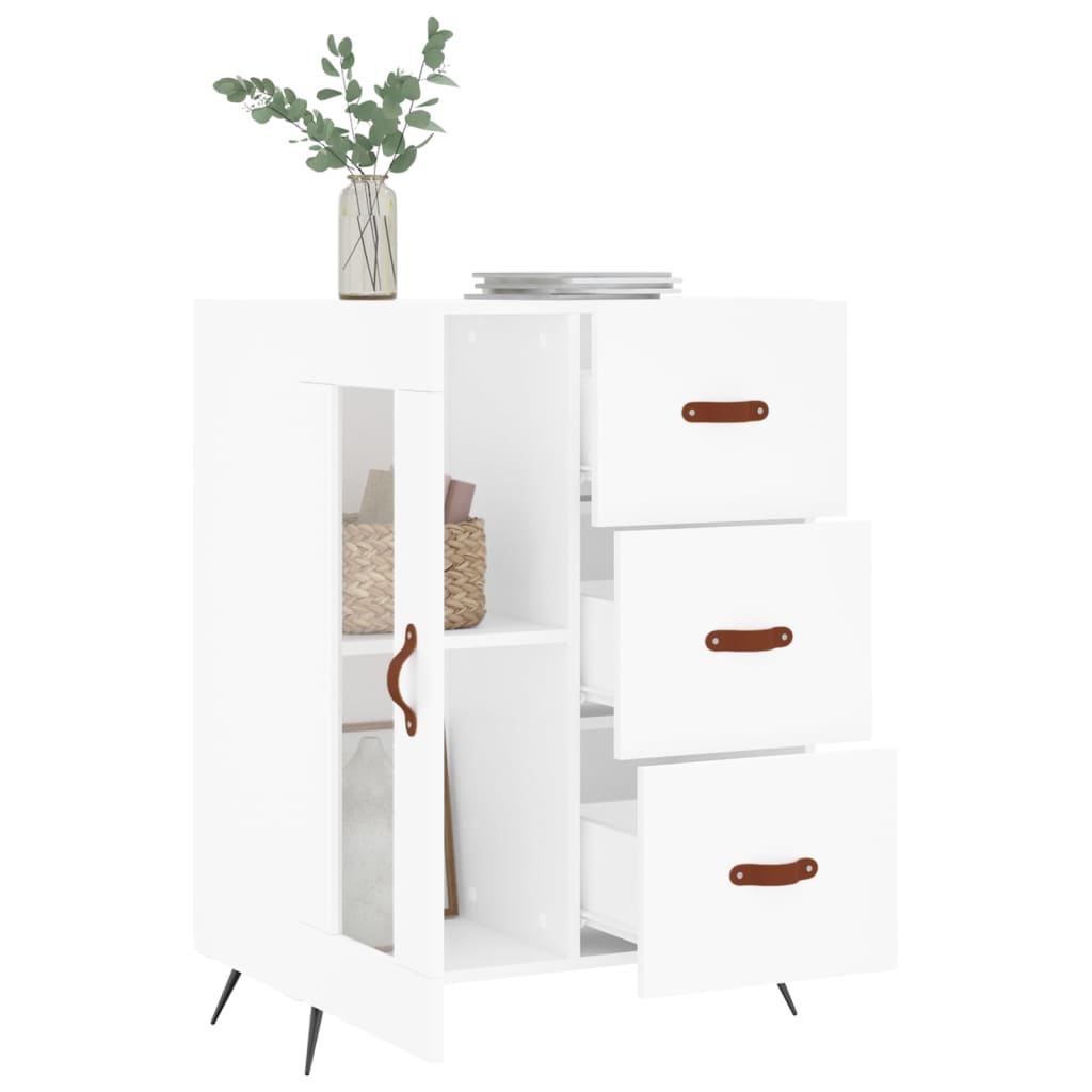Sideboard Weiß 69,5x34x90 cm Holzwerkstoff - Pazzar.ch