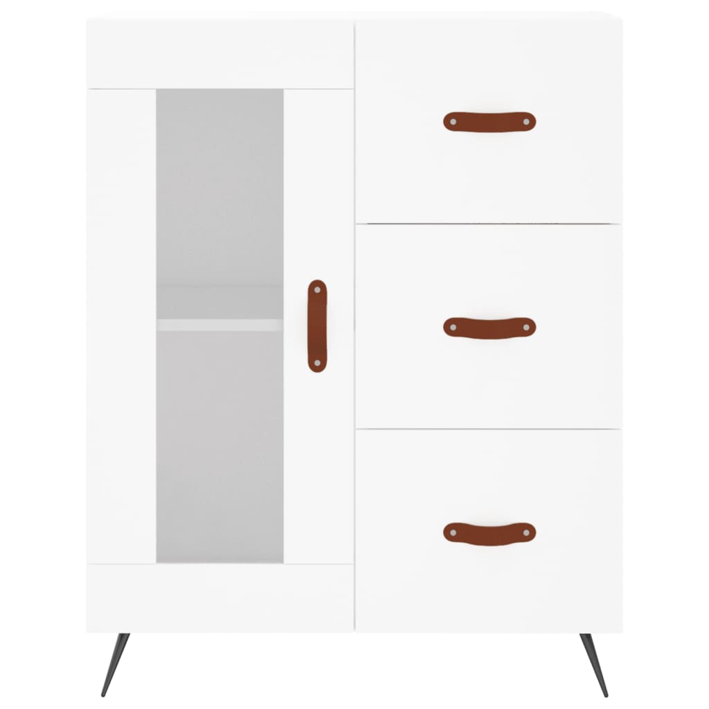 Sideboard Weiß 69,5x34x90 cm Holzwerkstoff - Pazzar.ch