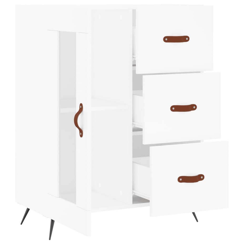 Sideboard Weiß 69,5x34x90 cm Holzwerkstoff - Pazzar.ch