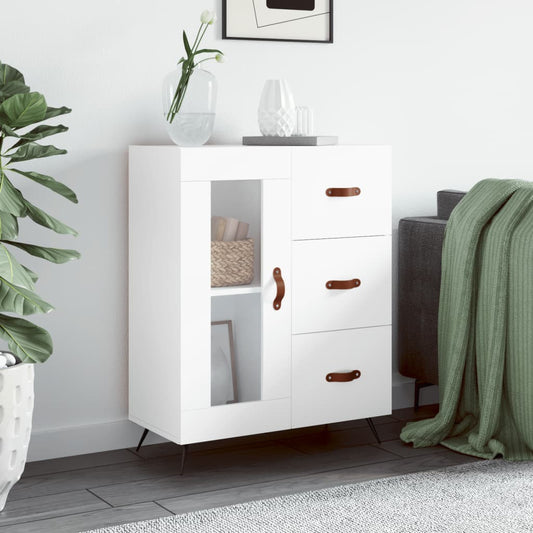 Sideboard Weiß 69,5x34x90 cm Holzwerkstoff - Pazzar.ch
