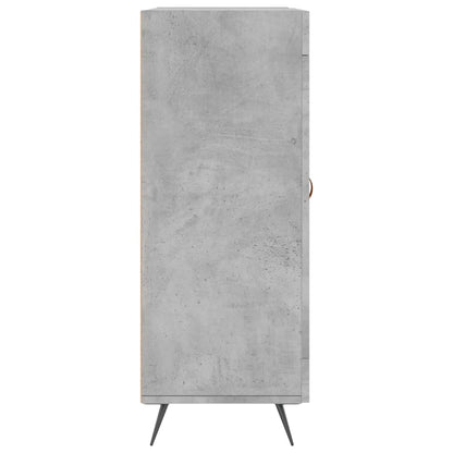 Sideboard Betongrau 69,5x34x90 cm Holzwerkstoff - Pazzar.ch