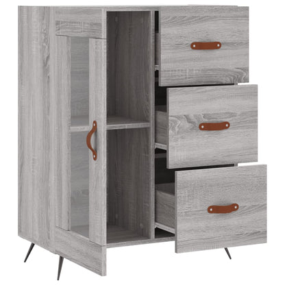 Sideboard Grau Sonoma 69,5x34x90 cm Holzwerkstoff - Pazzar.ch