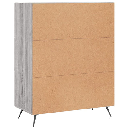 Sideboard Grau Sonoma 69,5x34x90 cm Holzwerkstoff - Pazzar.ch