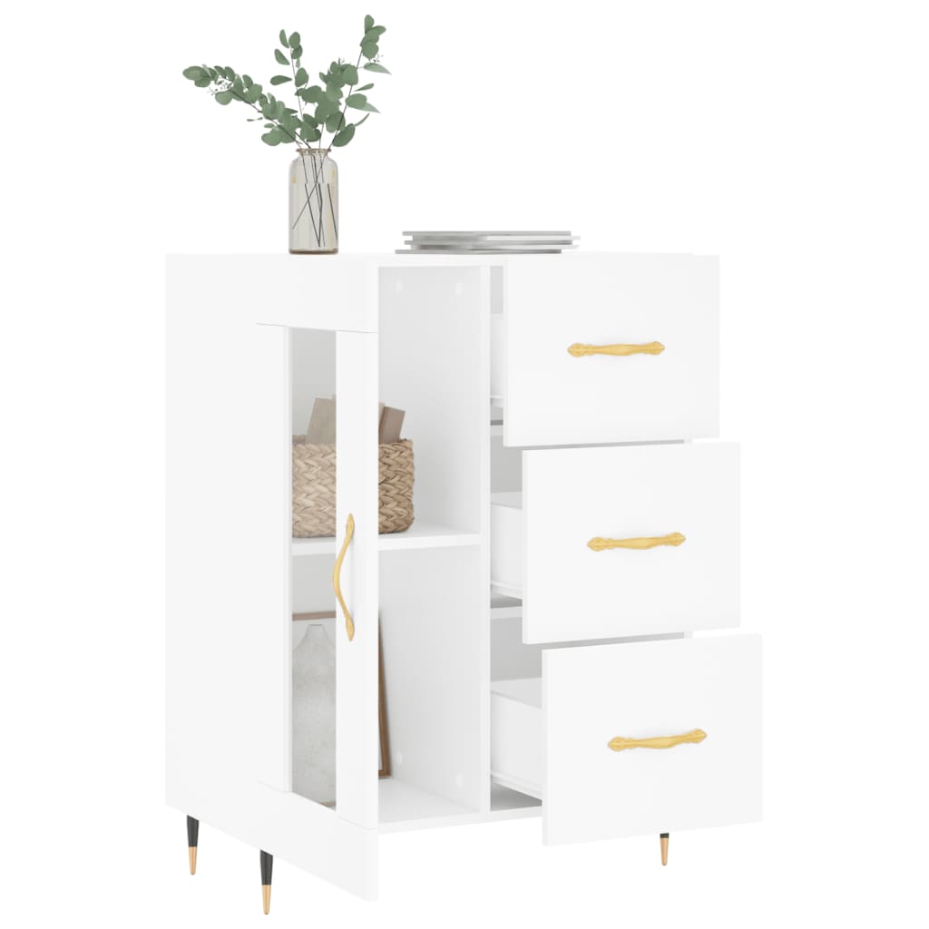 Sideboard Weiß 69,5x34x90 cm Holzwerkstoff - Pazzar.ch