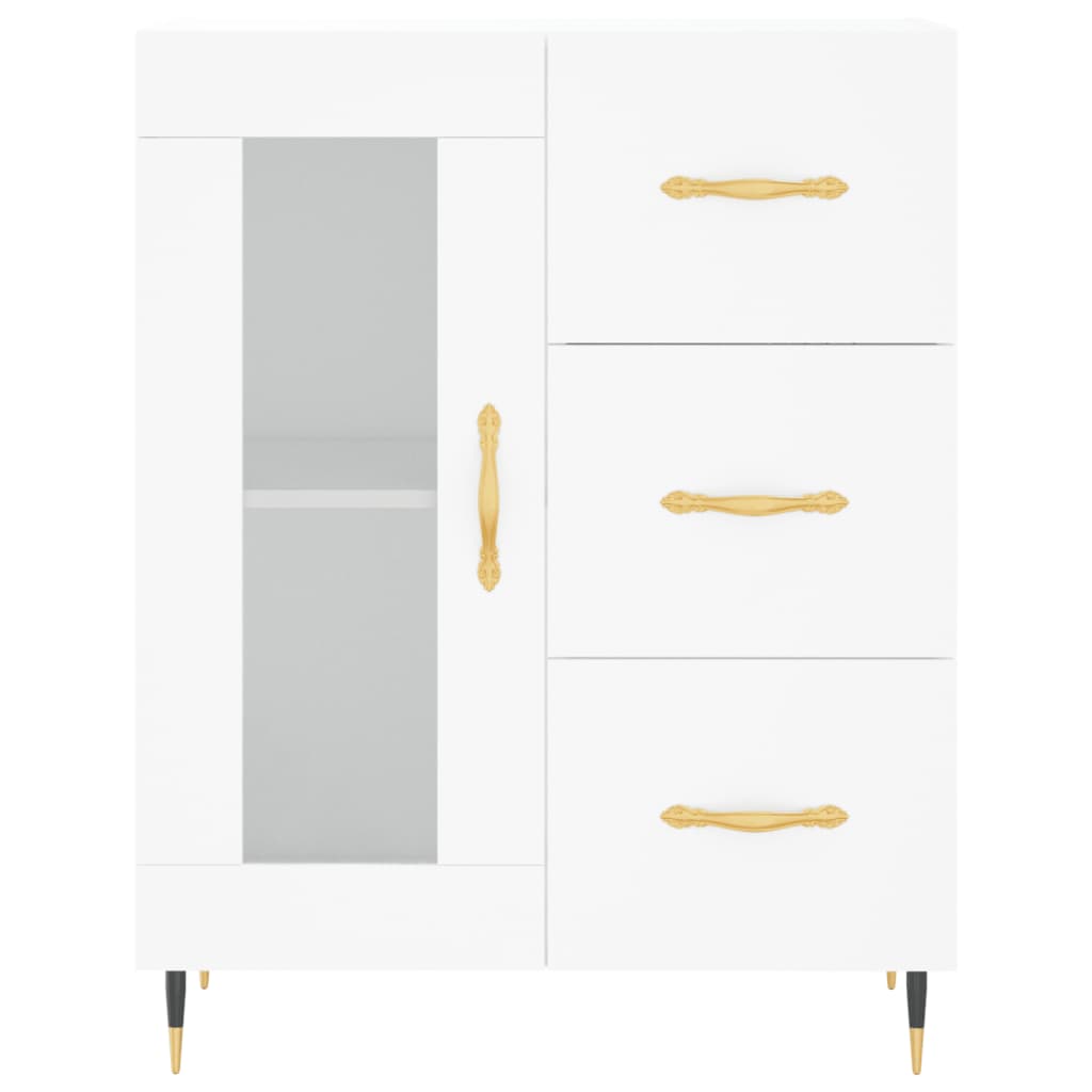 Sideboard Weiß 69,5x34x90 cm Holzwerkstoff - Pazzar.ch