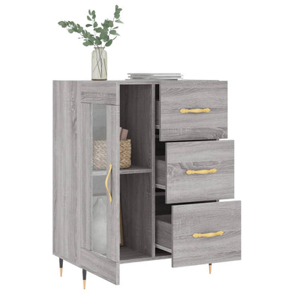 Sideboard Grau Sonoma 69,5x34x90 cm Holzwerkstoff - Pazzar.ch