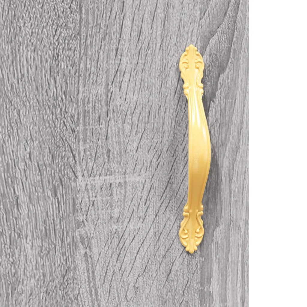 Sideboard Grau Sonoma 69,5x34x90 cm Holzwerkstoff - Pazzar.ch