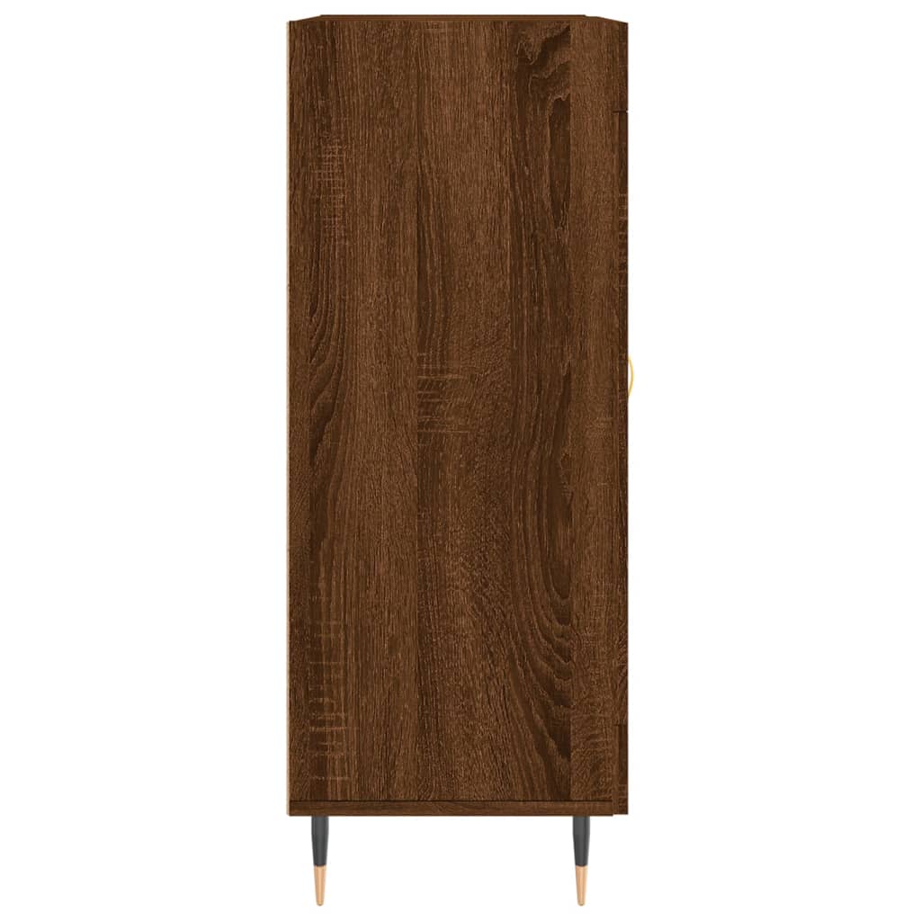 Sideboard Braun Eichen-Optik 69,5x34x90 cm Holzwerkstoff - Pazzar.ch