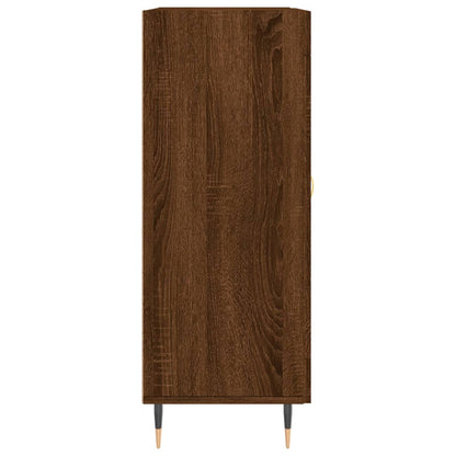 Sideboard Braun Eichen-Optik 69,5x34x90 cm Holzwerkstoff - Pazzar.ch