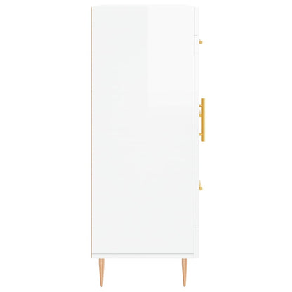 Sideboard Hochglanz-Weiß 69,5x34x90 cm Holzwerkstoff - Pazzar.ch