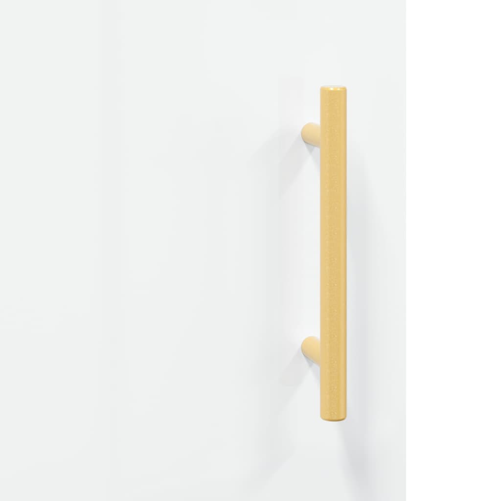 Sideboard Hochglanz-Weiß 69,5x34x90 cm Holzwerkstoff - Pazzar.ch