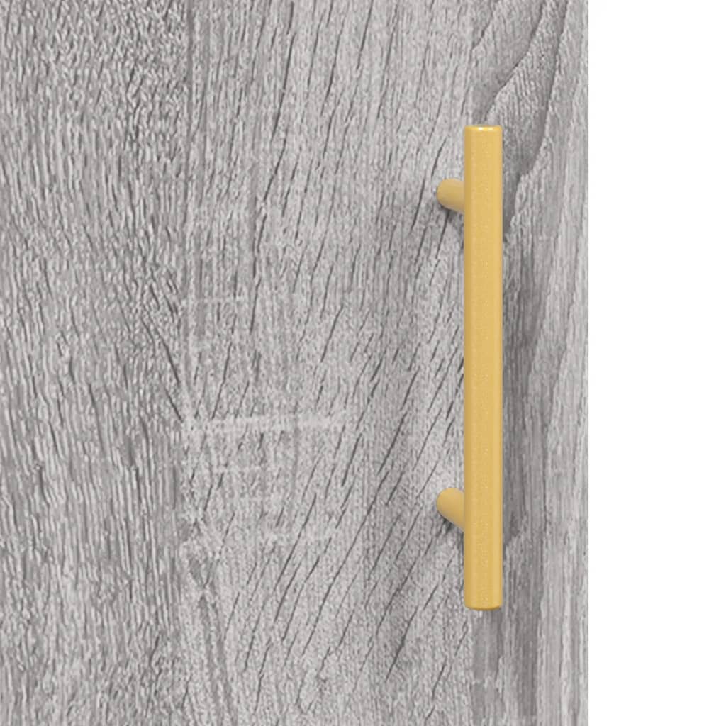 Sideboard Grau Sonoma 69,5x34x90 cm Holzwerkstoff - Pazzar.ch