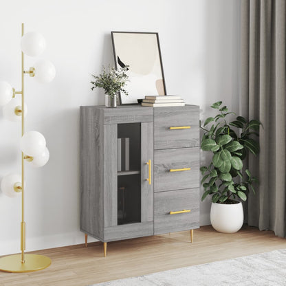 Sideboard Grau Sonoma 69,5x34x90 cm Holzwerkstoff - Pazzar.ch