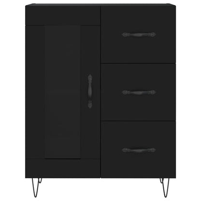Sideboard Schwarz 69,5x34x90 cm Holzwerkstoff - Pazzar.ch