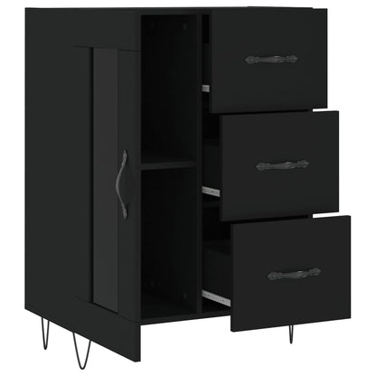 Sideboard Schwarz 69,5x34x90 cm Holzwerkstoff - Pazzar.ch