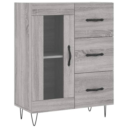 Sideboard Grau Sonoma 69,5x34x90 cm Holzwerkstoff - Pazzar.ch
