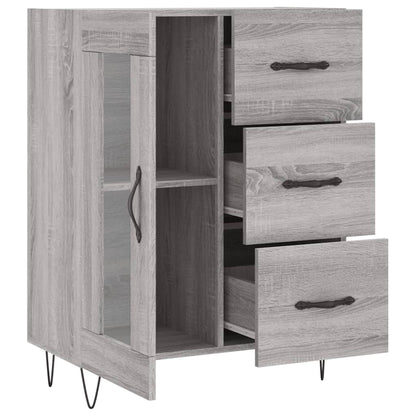 Sideboard Grau Sonoma 69,5x34x90 cm Holzwerkstoff - Pazzar.ch