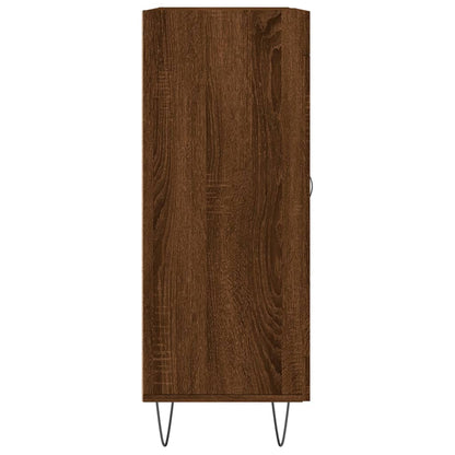 Sideboard Braun Eichen-Optik 69,5x34x90 cm Holzwerkstoff - Pazzar.ch