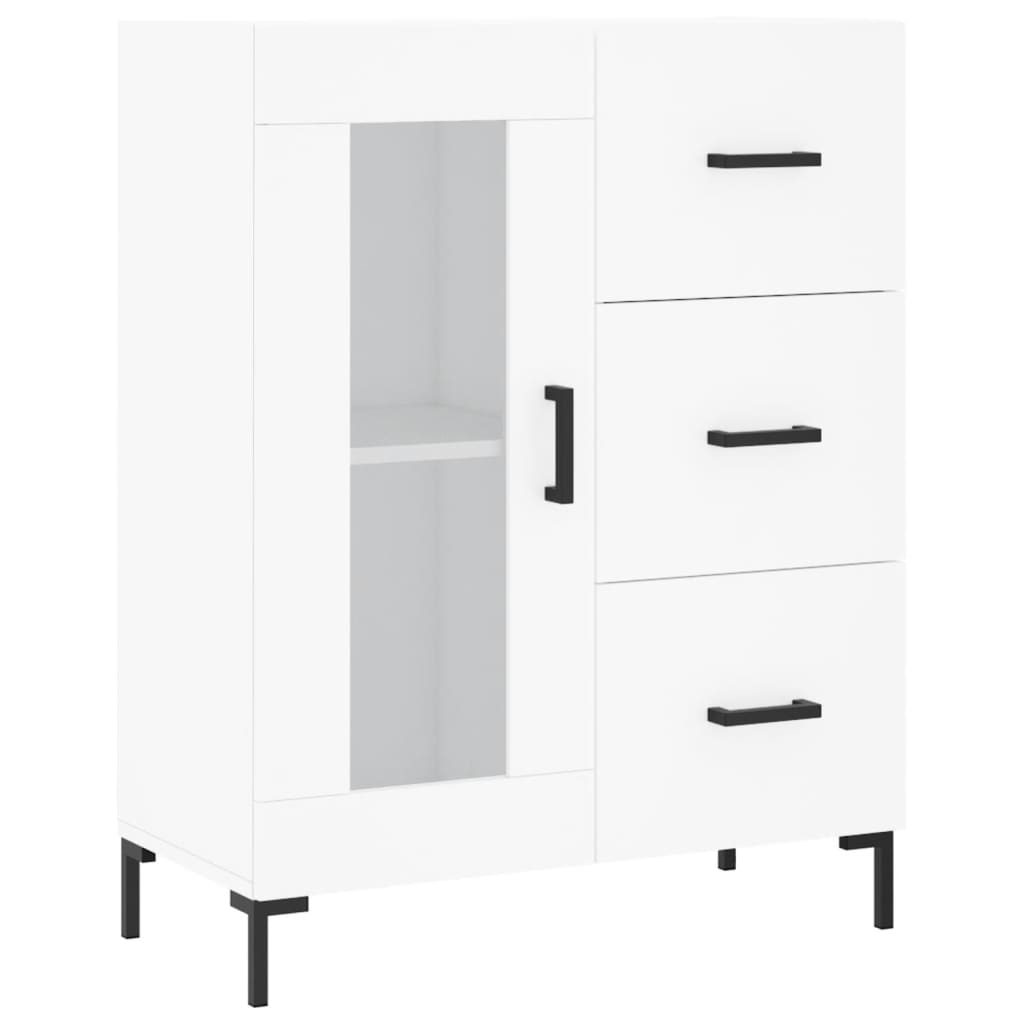 Sideboard Weiß 69,5x34x90 cm Holzwerkstoff - Pazzar.ch