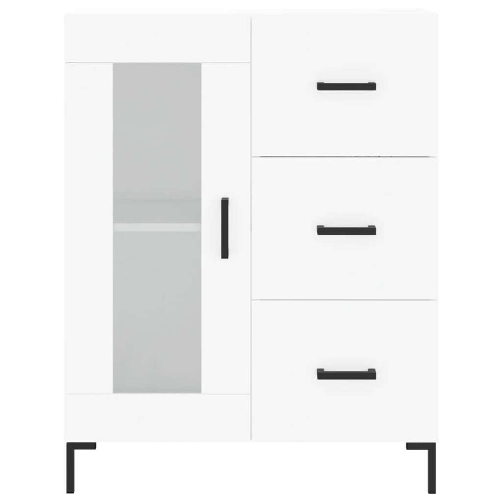 Sideboard Weiß 69,5x34x90 cm Holzwerkstoff - Pazzar.ch
