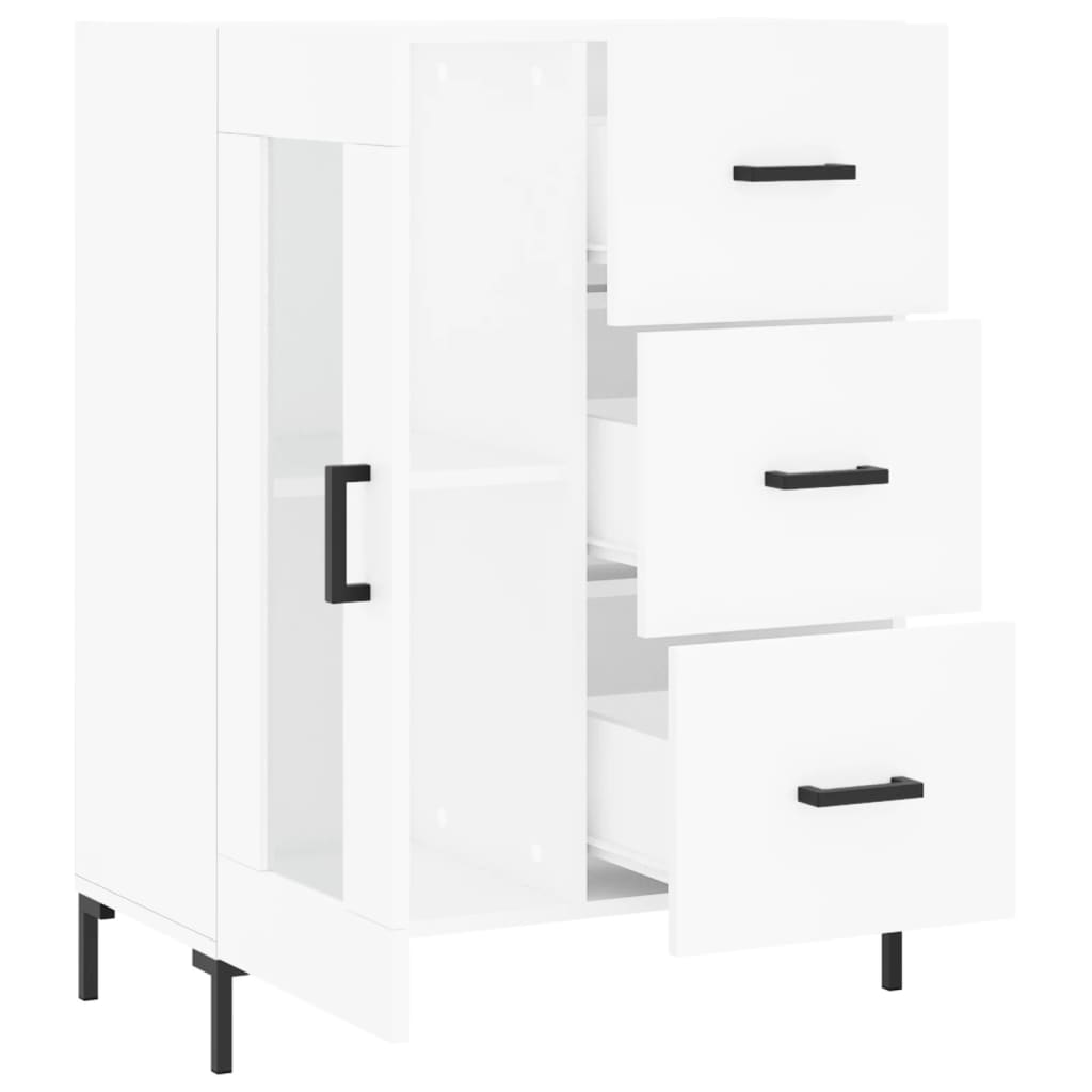 Sideboard Weiß 69,5x34x90 cm Holzwerkstoff - Pazzar.ch
