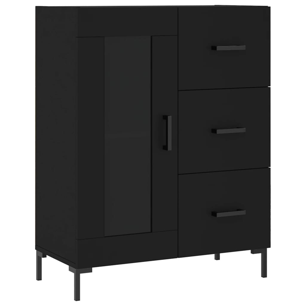 Sideboard Schwarz 69,5x34x90 cm Holzwerkstoff - Pazzar.ch