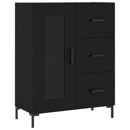 Sideboard Schwarz 69,5x34x90 cm Holzwerkstoff - Pazzar.ch