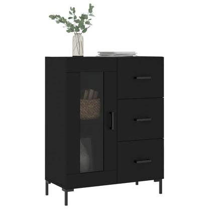 Sideboard Schwarz 69,5x34x90 cm Holzwerkstoff - Pazzar.ch