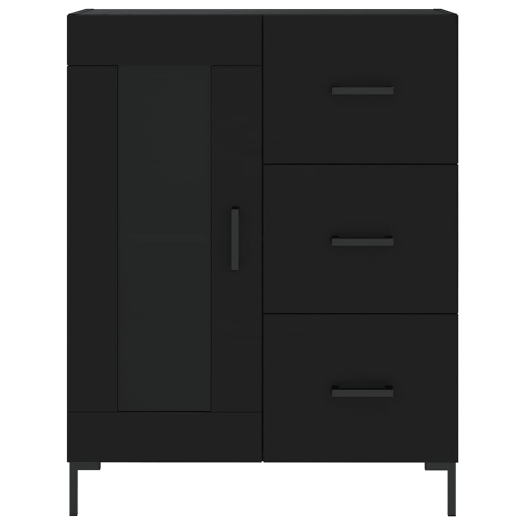 Sideboard Schwarz 69,5x34x90 cm Holzwerkstoff - Pazzar.ch