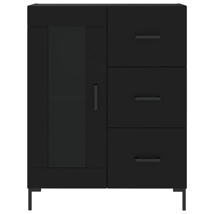Sideboard Schwarz 69,5x34x90 cm Holzwerkstoff - Pazzar.ch