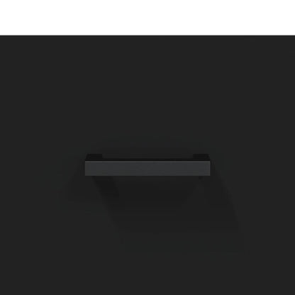 Sideboard Schwarz 69,5x34x90 cm Holzwerkstoff - Pazzar.ch