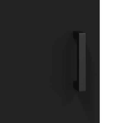 Sideboard Schwarz 69,5x34x90 cm Holzwerkstoff - Pazzar.ch