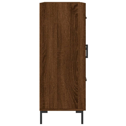 Sideboard Braun Eichen-Optik 69,5x34x90 cm Holzwerkstoff - Pazzar.ch