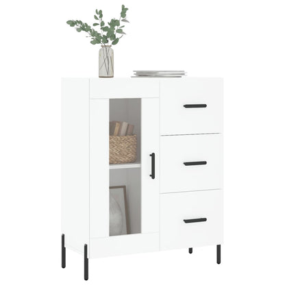 Sideboard Weiß 69,5x34x90 cm Holzwerkstoff - Pazzar.ch