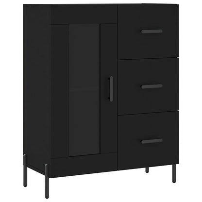 Sideboard Schwarz 69,5x34x90 cm Holzwerkstoff - Pazzar.ch
