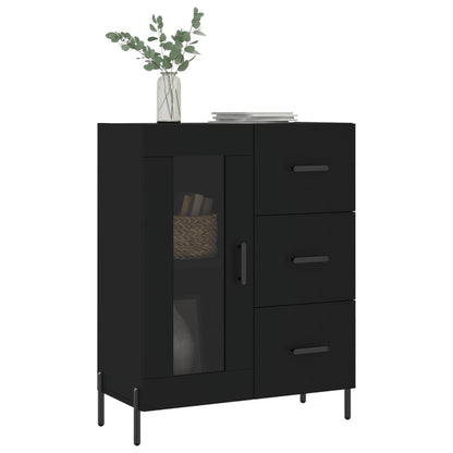 Sideboard Schwarz 69,5x34x90 cm Holzwerkstoff - Pazzar.ch