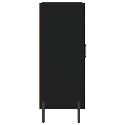 Sideboard Schwarz 69,5x34x90 cm Holzwerkstoff - Pazzar.ch