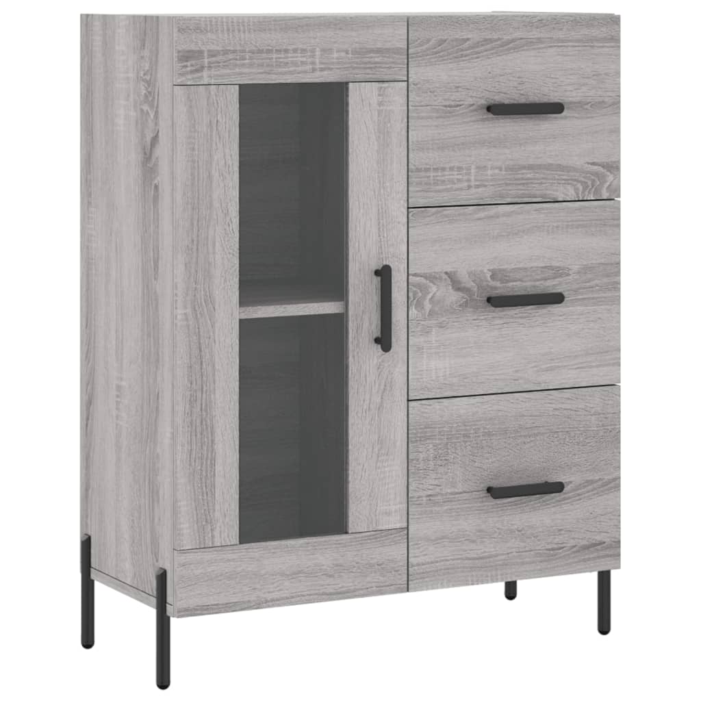 Sideboard Grau Sonoma 69,5x34x90 cm Holzwerkstoff - Pazzar.ch