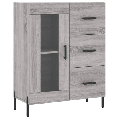 Sideboard Grau Sonoma 69,5x34x90 cm Holzwerkstoff - Pazzar.ch
